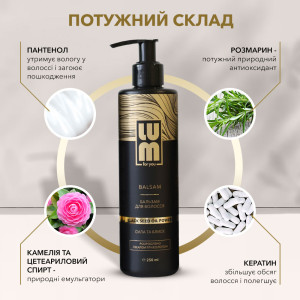 Бальзам для волосся "СИЛА ТА БЛИСК" LUM Black Seed Oil Power Balsam