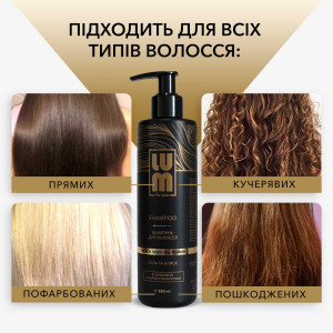 Шампунь для волосся "Сила та блиск" LUM Black Seed Oil Power Shampoo