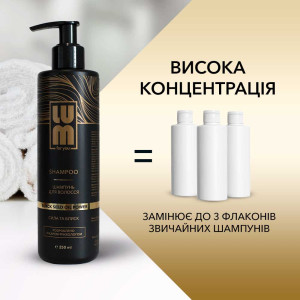 Шампунь для волосся "Сила та блиск" LUM Black Seed Oil Power Shampoo